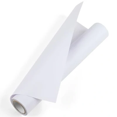 Imagen de Prime Vinyl 10Ft Vinilo Blanco Mate 30.5 x 305cm Rollo de Permanente para Silhouette Cameo, Maquina Cortar, Decoracion del Hogar, Tazas, Cristales Coche