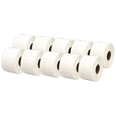 Imagen de Printing Saver 10x 11356 89 x 41 mm Rollos de Etiquetas adhesivas (300 por Rollo) compatibles para Dymo LabelWriter 310 320 330 4XL 400 450 Turbo/Twin Turbo/Duo &amp; Seiko SLP Impresoras