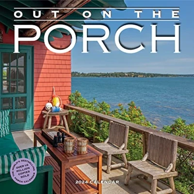 Imagen de Out on the Porch Wall Calendar 2024: Living for Every Day of Year