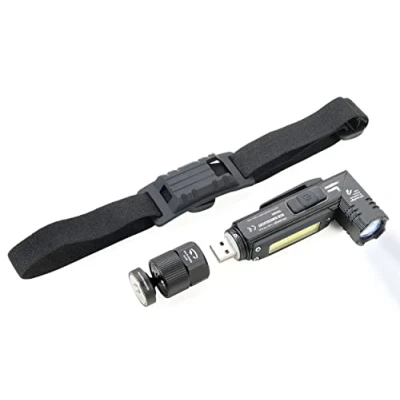 Imagen de TROIKA Linterna de bolsillo con batería, luz torcedura ECO a prueba salpicaduras, 150 lúmenes, TOR55/BK
