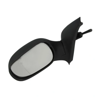 Imagen de Espejo retrovisor Tyc 328 0010 izquierda negro Ajuste por cable, asférico RENAULT: CLIO 2