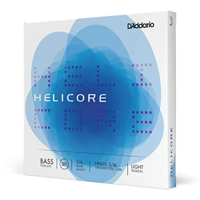 Imagen de D&#039;Addario Helicore 3/4 Scale Light Tension Pizzicato Bass String Set