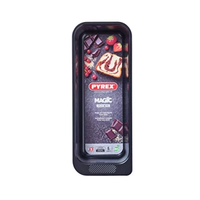 Imagen de Pyrex Magic Molde Para Horno, Acero Inoxidable, Negro, 26 cm