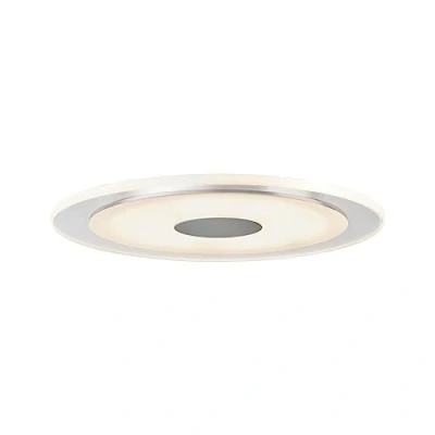 Imagen de Paulmann 92535 Juego de lámparas empotradas Premium Line Foco empotrado LED Whirl 6W Aluminio Satinado 1 Spot 1x6W Blanco cálido 230V 350 mA 6VA incl. bombilla