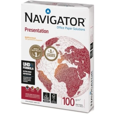 Imagen de Navigator Presentation Papel de impresión A4 100 g/qm 500 folios color blanco