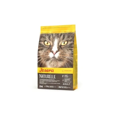 Imagen de Josera Comida para Gatos 2 kg Naturelle Ave de Corral y Trucha Adultos Previene la Formación Calculos Orinarios Profilaxis Dental