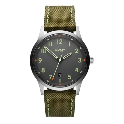Imagen de MVMT Reloj Analógico de Cuarzo para hombre con correa en nailon Verde 28000014 D