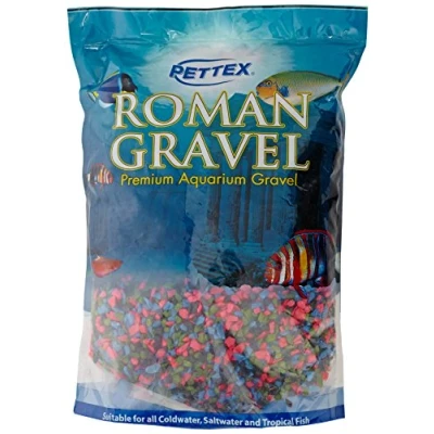 Imagen de Pettex Roman Grava de Acuario, Multicolor (Coloured Multi Mix), 8 kg