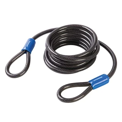 Imagen de Silverline Tools 647706 Cable de seguridad acero (2,5 m x 8 mm)