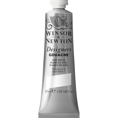 Imagen de Winsor &amp; Newton Designers Gouache, 37 ml Blanco de Zinc