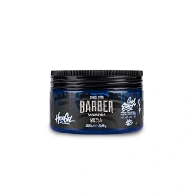 Imagen de BARBER MARMARA No.34 gel de peinado para cabello, 250 ml, hombre, agarre fuerte, sin pegamento y residuos, alcohol, aroma fresco, el pelo, aspecto húmedo, efecto goma