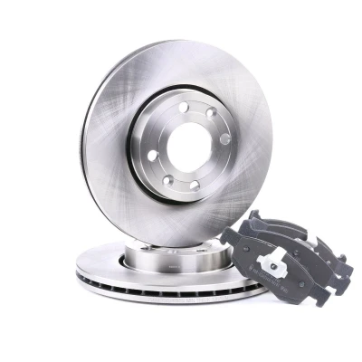 Imagen de MAPCO 47460 Kit de discos y pastillas freno Eje delantero ventilado Chapa antichirridos excl. contacto avisador desgaste