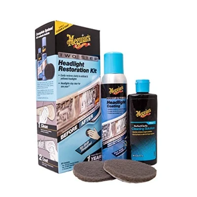 Imagen de Meguiar&#039;s G2970EU Headlight Restoration Kit 2 Step de restauración Faros Pasos