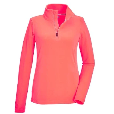 Imagen de killtec Camisa de Forro Polar para Mujer con Cuello Alto y Cremallera