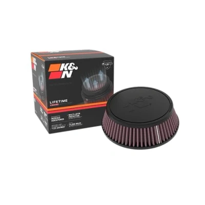 Imagen de K&amp;N Filtro de aire universal, cónico, brida 103 mm, diámetro inferior 175 superior 149 altura 56 con abertura ventilación (RU 4480)