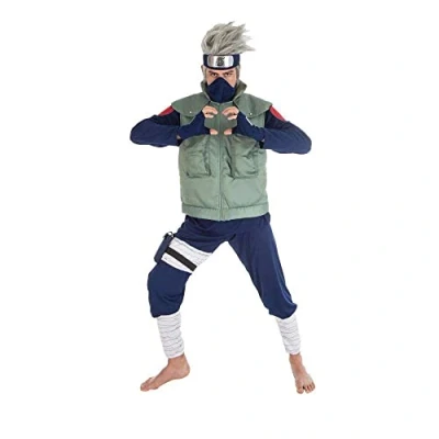 Imagen de Chaks Disfraz de Kakashi Hatake Naruto Hombre XL