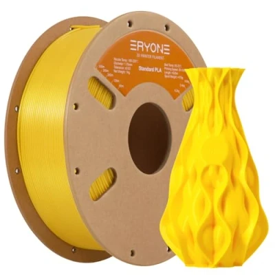 Imagen de ERYONE PLA Filament 1,75 mm, 3D Drucker PLA, 0,03 1 kg/Spule, Amarillo