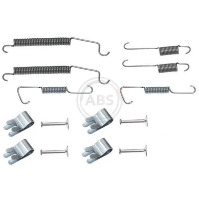 Imagen de A.B.S. 0805Q Juego de accesorios, zapatas freno CITROËN: C3 I Hatchback, Pluriel