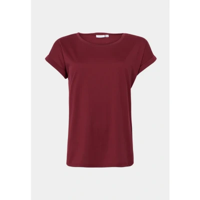 Imagen de VILA Dreamers NEW PURE Camiseta básica, Mujer, Talla: XS, Cabernet