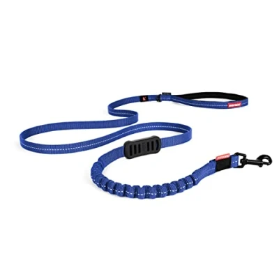 Imagen de EzyDog Zero Shock Lite Correa para Perro, 122 cm, Color Azul