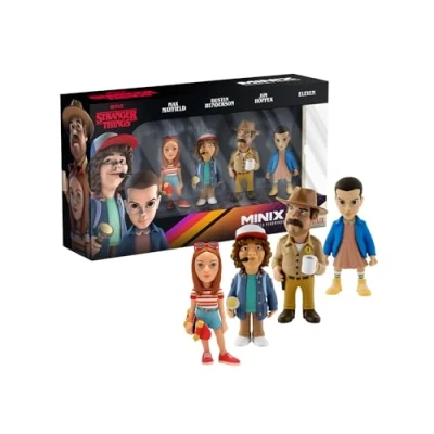 Imagen de MINIX Bandai Pack Figuras de Juguete la Serie Stranger Things: Set para Fanáticos Things