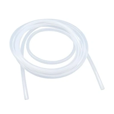 Imagen de LAVMHAB manguera de silicona 4 mm ID x 8 OD 5 metros longitud, mangueras calidad alimentaria, flexible transparente para transferencia agua y aire la bomba