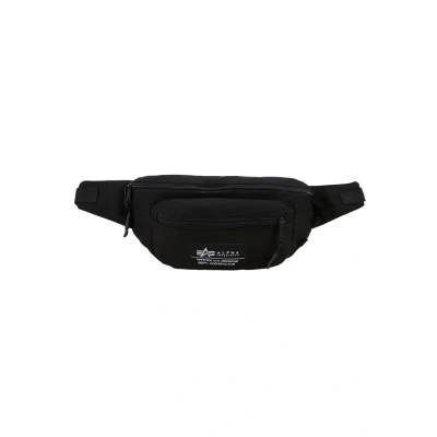 Imagen de Big Waist Bag ALPHA Industries, Color 03 Black, Talla ÚNICA, para Hombre