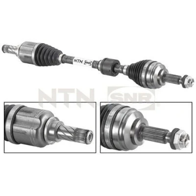 Imagen de SNR DK55.053 Árbol de transmisión Eje delantero, izquierda 682 RENAULT: Clio 4