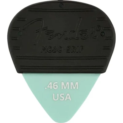 Imagen de Fender® »MOJO GRIP PICKS 3 PACK DURA TONE DELRIN 351 .46 mm Juego de púas para guitarra Grosor: 46 Color: Azul