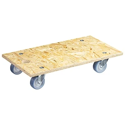 Imagen de WAGNER Plataforma de Carga MM 1173 57,5 x 30 cm Ideal para Equipos y Cajas muy Cargadas, 250 Kg Capacidad Carga, Mejor Movilidad, CO2 Neutral Estable 20117301