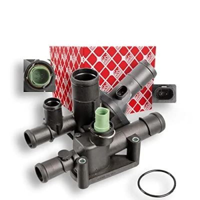 Imagen de FEBI BILSTEIN 108008 Termostato, refrigerante 105 con junta sensor carcasa (cárter) VOLKSWAGEN: Golf 4, 4 Variant, Bora Berlina