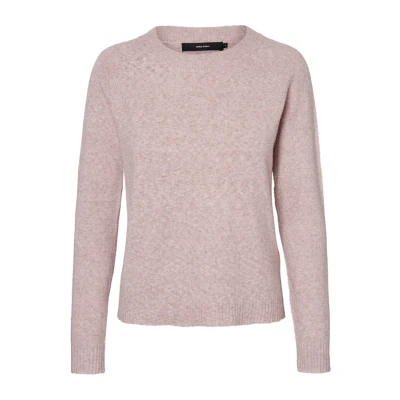 Imagen de Vero Moda LS Oneck GA NOOS Jersey de punto Woodrose, Mujer, Talla: Small, Woodrose