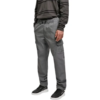 Imagen de Urban Classics Ripstop Pantalones cargo, Hombre, Talla: Large, Asphalt
