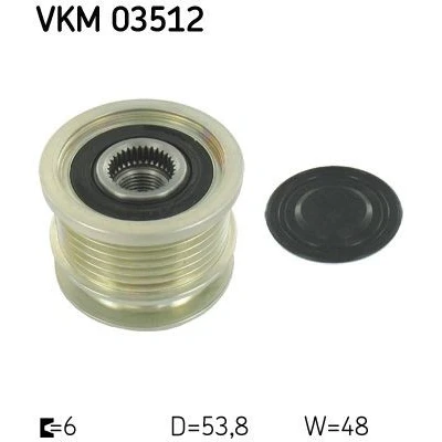 Imagen de SKF VKM 03512 Rueda Libre Alternador 48 OPEL: Insignia A Berlina, Sports Tourer, Zafira C Tourer
