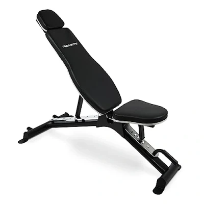 Imagen de MSPORTS banco de pesas multifunción con inclinado ajustable, fitness hasta 200 kg
