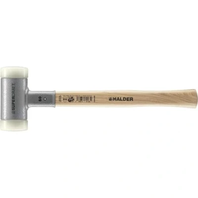 Imagen de Halder Supercraft Maza anti rebote (mango de madera, 370 mm, diámetro 50 mm)