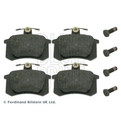 Imagen de BLUE PRINT ADV184274 juego de pastillas freno Eje trasero con tornillos AUDI: A4 B5 Berlina, Avant, 80 B4 Berlina