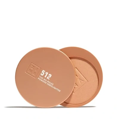 Imagen de 3INA MAKEUP The No Rules Powder Highlighter 512 Dorado Polvo Compacto 3 en 1 Ojos Labios y Mejillas con Ácido Hialurónico Ceramidas Polvos Fórmula Ligera Vegan Cruelty Free