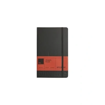 Imagen de Amperse Sketch Book A5 Cuaderno Vertical 150gr 80 Hojas Negro