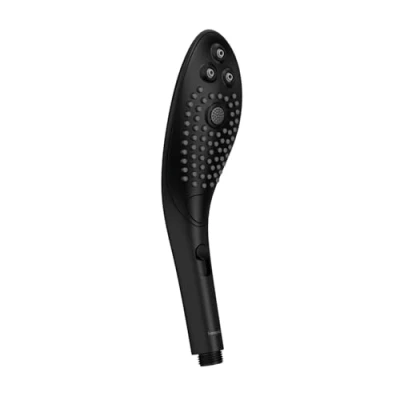 Imagen de Womanizer Wave Alcachofa de Ducha 2 en 1 Masajeador con chorros Agua Especiales 3 Patrones Diferentes Multifuncional Masaje Negro