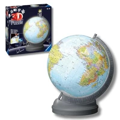 Imagen de Ravensburger 3D Puzzle Globo Night Edition 540 piezas