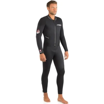 Imagen de Cressi Endurance Man Monopiece Wetsuit 3mm Traje de Una Pieza en Neopreno, Men&#039;s, Negro, XL/5