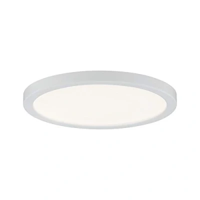 Imagen de Paulmann 92944 Panel LED Areo, redondo, incl. 1x8 W, lámpara de techo, blanco mate, plafón, plástico, para sala estar 3000 K