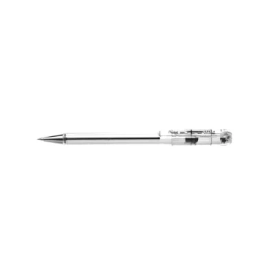 Imagen de Pentel Bolígrafo Superb con punta de bola formato MINI y tinta color negro base aceite alta densidad. Pack 12