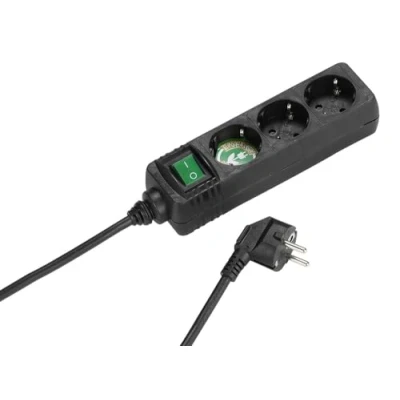 Imagen de Vivanco 27015 Regleta, negro