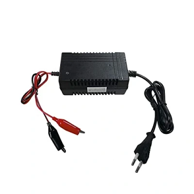Imagen de LANCO Cargador de Batería Coche Juguete, Plomo ÁCcido Sellado Inteligente 6V 1.3A 1300mA para Moto Juguete Quad Bike, Enchufe la UE