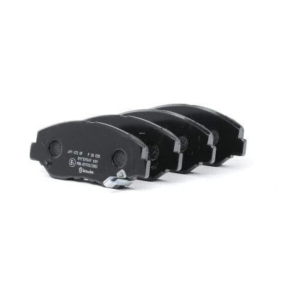 Imagen de BREMBO P 28 035 Juego de pastillas freno con avisador acústico desgaste sin accesorios HONDA: CR V 2, Accord 7 Tourer, Limousine