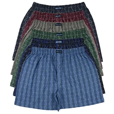 Imagen de MioRalini 6 Boxershort 100% algodón Artículo: con intervención SET06, Talla: 4XL 10