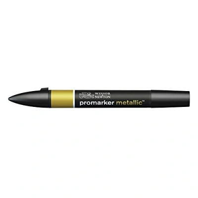 Imagen de Winsor &amp; Newton 0206689 Rotulador Promarker, oro metálico, Talla Única