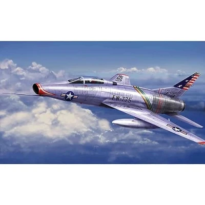 Imagen de Trumpeter 1648 F 100C Super Sabre Caza a escala [importado de Alemania] , color/modelo surtido